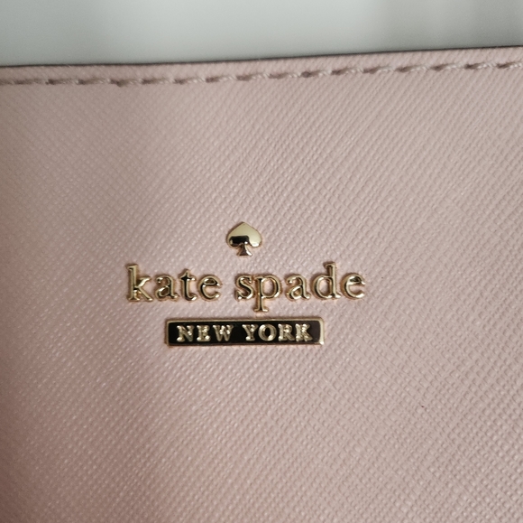 kate spade Blush Pink Handbag Tote Large Gently Used - Picture 6 of 16